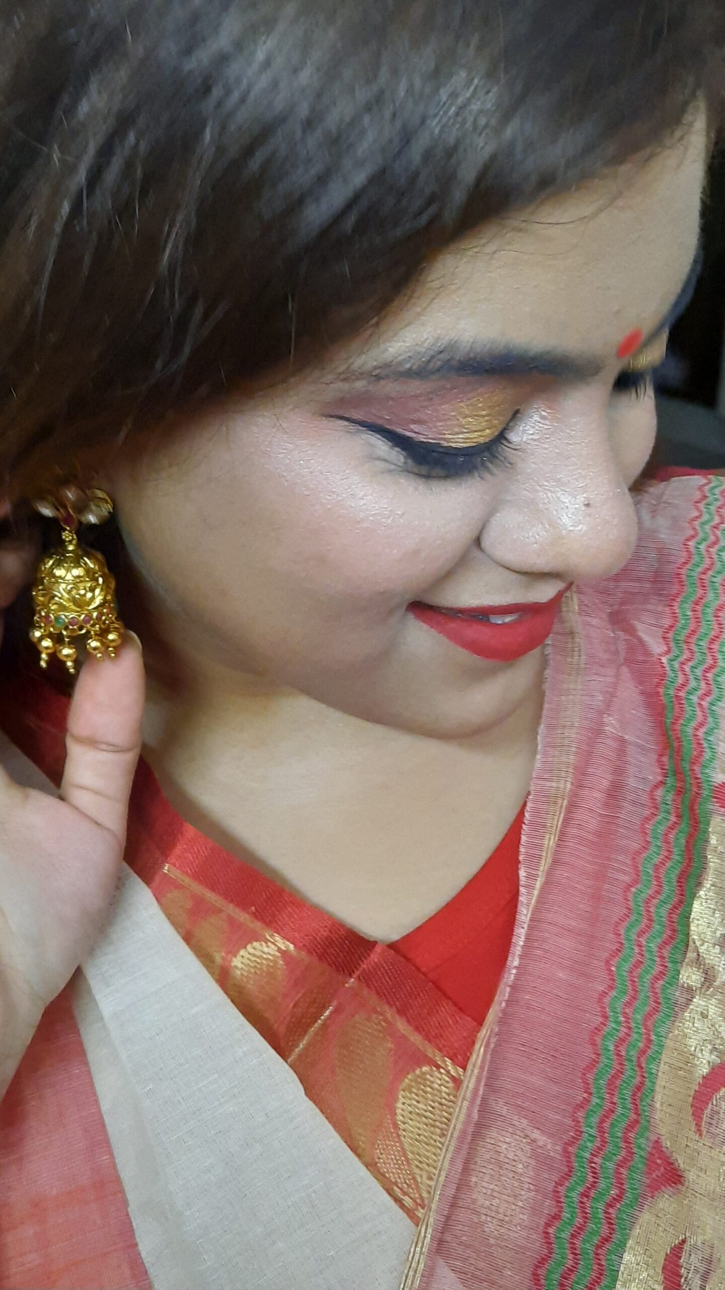 You are currently viewing MY DURGA PUJA MAKEUP LOOK